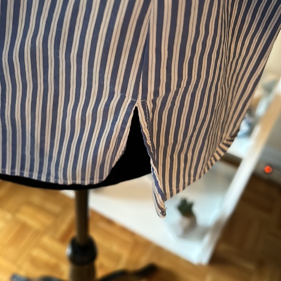 H&M blue/white striped top size 8 - Picture 9 of 12